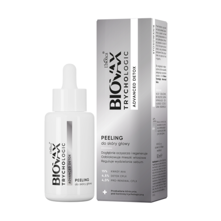 Biovax Trychologic Advanced Detox peeling do skóry głowy 50 ml