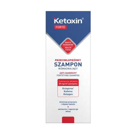 Ketoxin Forte Szampon przeciwłupieżowy wzmacniający 200ml