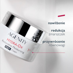Agenity Hydra-Ox 1° Krem nawilżający odbudowujący na noc 50ml