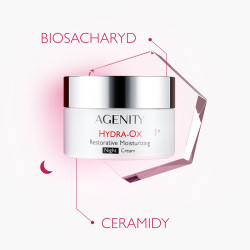 Agenity Hydra-Ox 1° Krem nawilżający odbudowujący na noc 50ml
