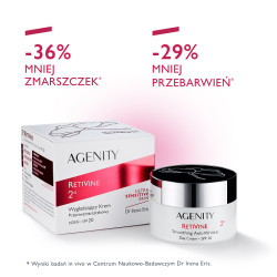 Agenity Retivine 2° Krem przeciwzmarszczkowy wygładzający na dzień SPF20 50ml