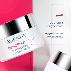Agenity Menoperfect 3° Krem wypełniający łagodzący na dzień SPF20 50ml