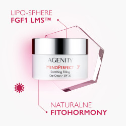 Agenity Menoperfect 3° Krem wypełniający łagodzący na dzień SPF20 50ml