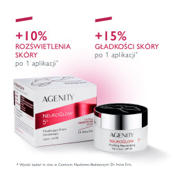 Agenity Neuroglow 5° Krem modelujący odmładzający na dzień SPF20 50ml