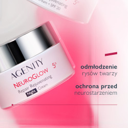 Agenity Neuroglow 5° Krem odmładzający naprawczy na noc 50ml