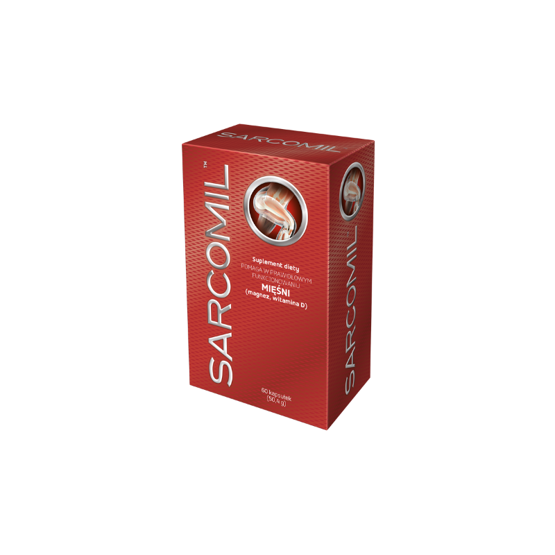 Sarcomil Prawidłowe funkcjonowanie mięśni 60 kapsułek