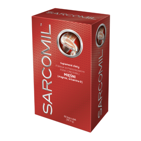 Sarcomil Prawidłowe funkcjonowanie mięśni 60 kapsułek