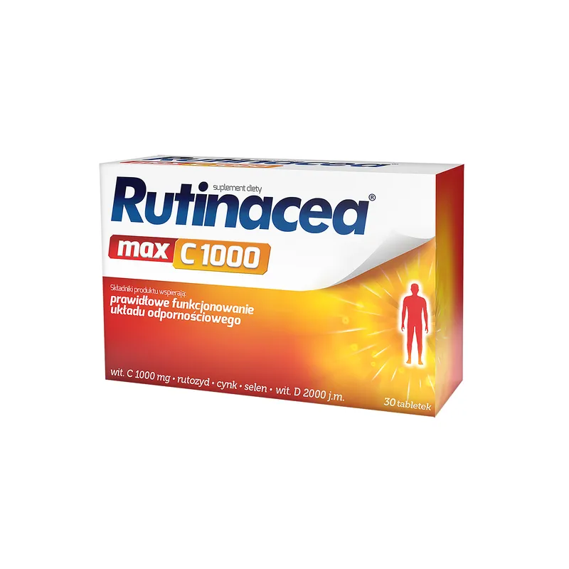 Rutinacea Max C 1000 30 tabletek