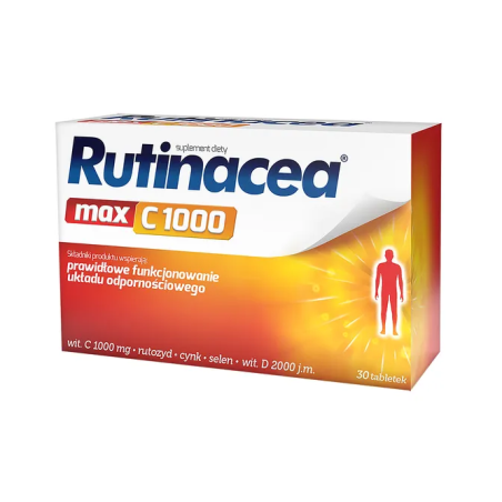 Rutinacea Max C 1000 30 tabletek
