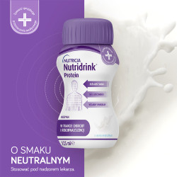 Nutridrink Protein o smaku neutralnym ZESTAW 6x(4x125ml)