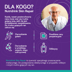 Nutridrink Skin Repair o smaku czekoladowym 4x200ml