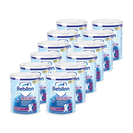 Bebilon Prosyneo HA3 Odżywcza formuła na bazie mleka Hydrolyzed Advance ZESTAW 12x400g