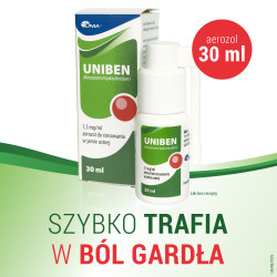Uniben aerozol do stosowania w jamie ustnej 30ml