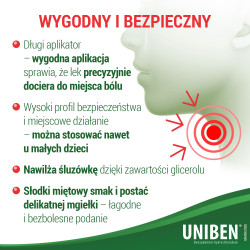 Uniben aerozol do stosowania w jamie ustnej 30ml