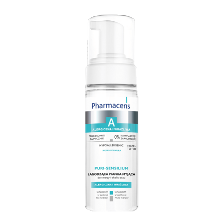 Pharmaceris A PURI-SENSILIUM Łagodząca pianka myjąca do twarzy i okolic oczu 150 ml