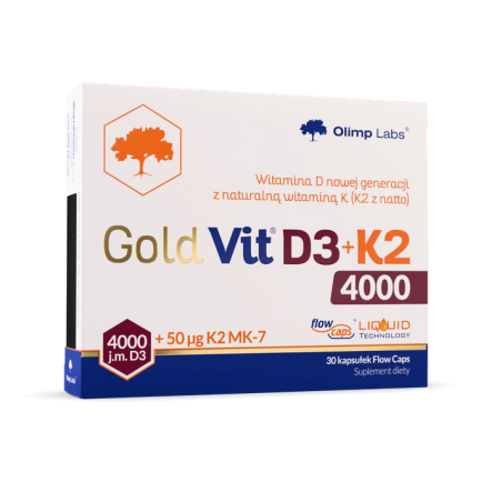 Olimp Gold-Vit D3+K2 4000 30 kapsułek