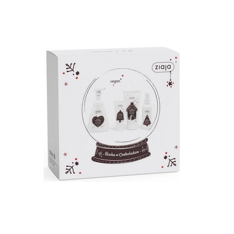 Ziaja Zestaw prezentowy Świąteczny Śliwka w czekoladzie
