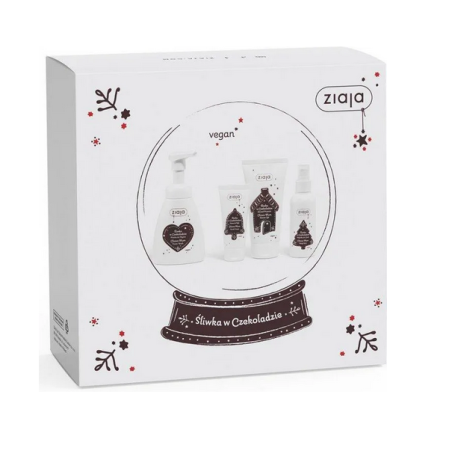 Ziaja Zestaw prezentowy Świąteczny Śliwka w czekoladzie