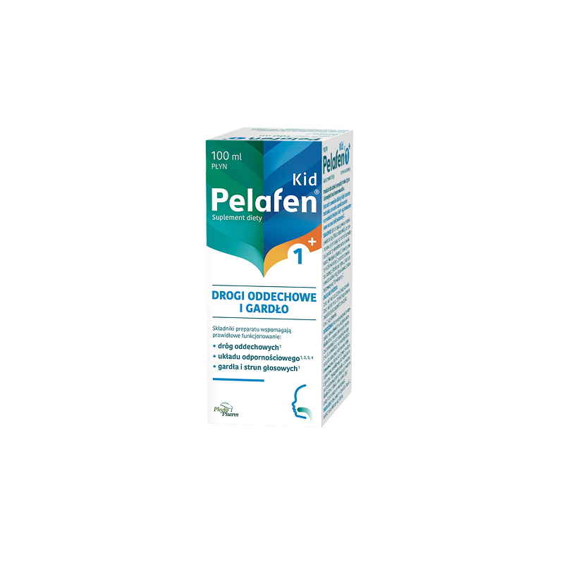Pelafen Kid 1+ Drogi oddechowe i gardło 100ml