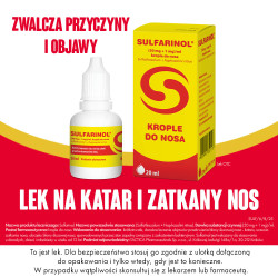 Sulfarinol krople do nosa 20ml