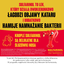 Sulfarinol krople do nosa 20ml
