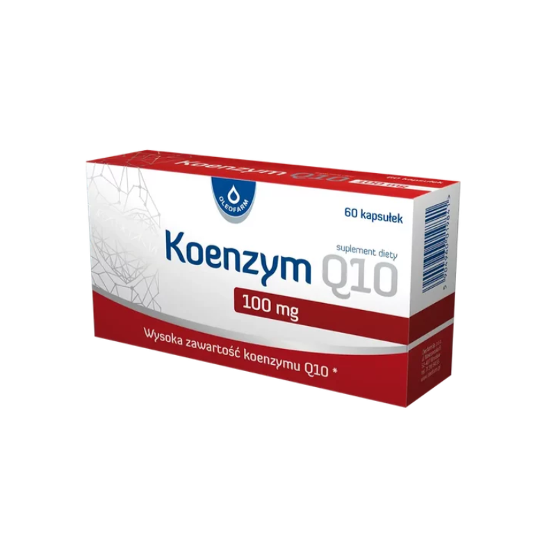 Koenzyn Q10 100mg 60 kapsułek