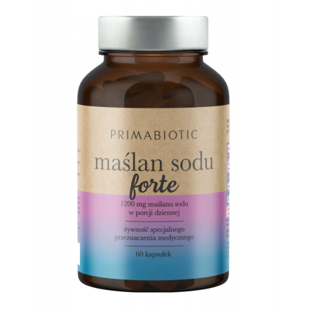 PRIMABIOTIC Maślan Sodu Forte 1200mg 60 kapsułek