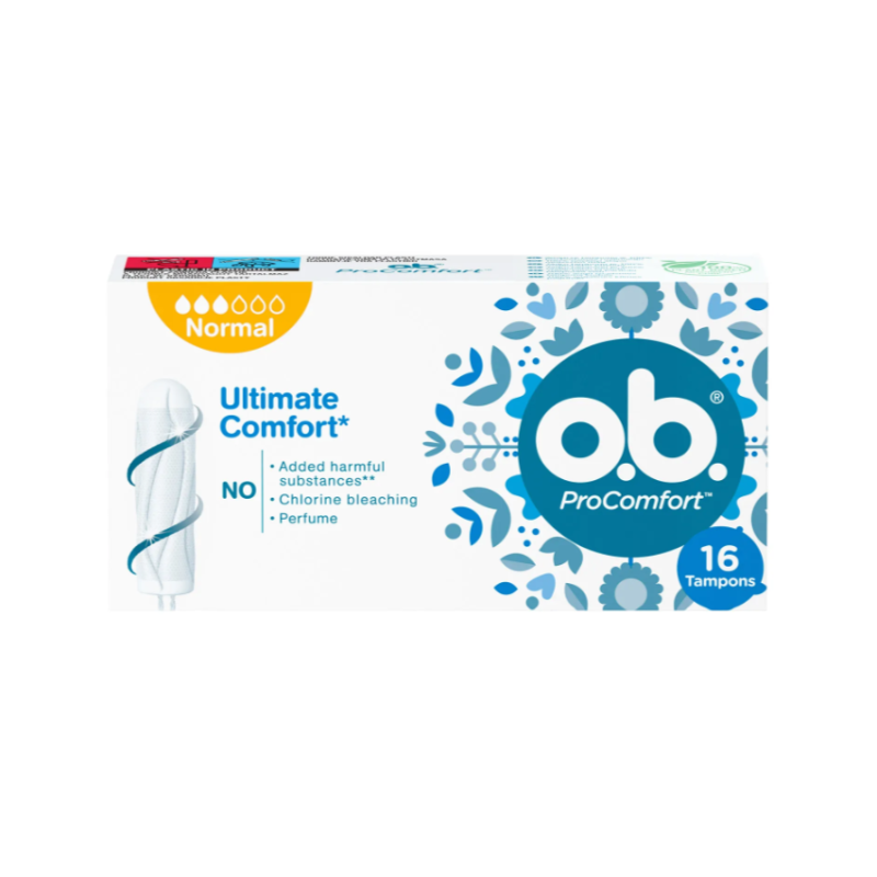 O.B. ProComfort Normal Tampony higieniczne 16 sztuk