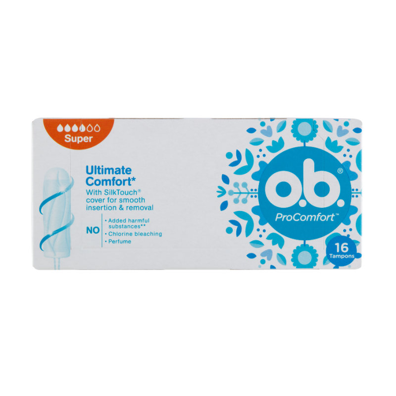 O.B. ProComfort Super Tampony higieniczne 16 sztuk