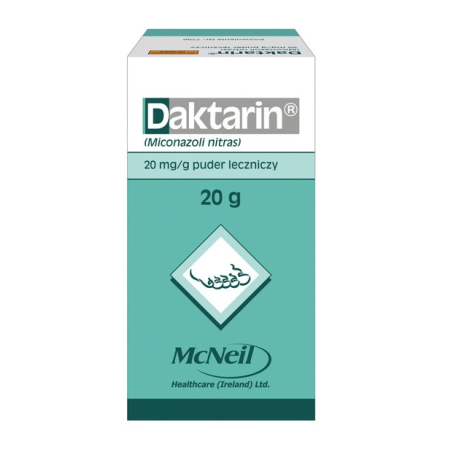 Daktarin puder leczniczy (20 mg/g) 20 g