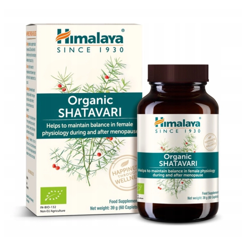 Himalaya Organic Shatavari 60 tabletek