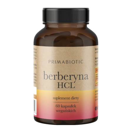 Primabiotic Berberyna HCL 60 kapsułek