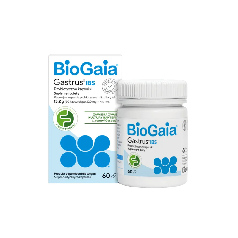 BioGaia Gastrus IBS 60 kapsułek