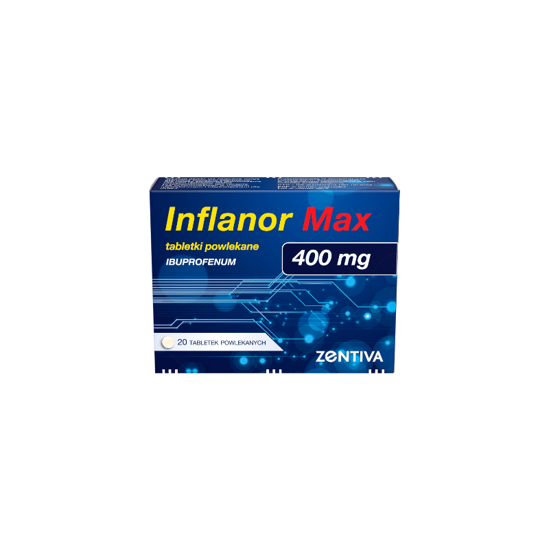 Inflanor Max 400 mg, 20 tabletek