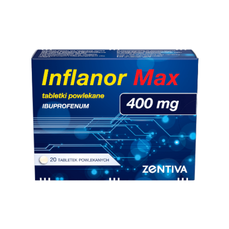 Inflanor Max 400 mg, 20 tabletek