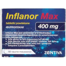 Inflanor Max 400 mg, 50...