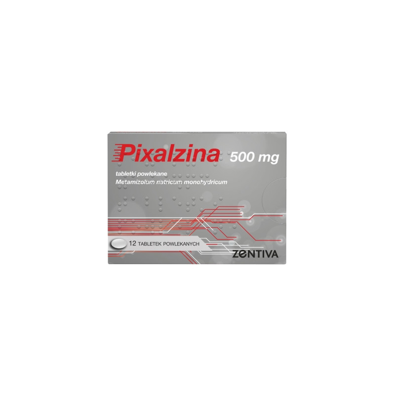 Pixalzina 500 mg, 12 tabletek