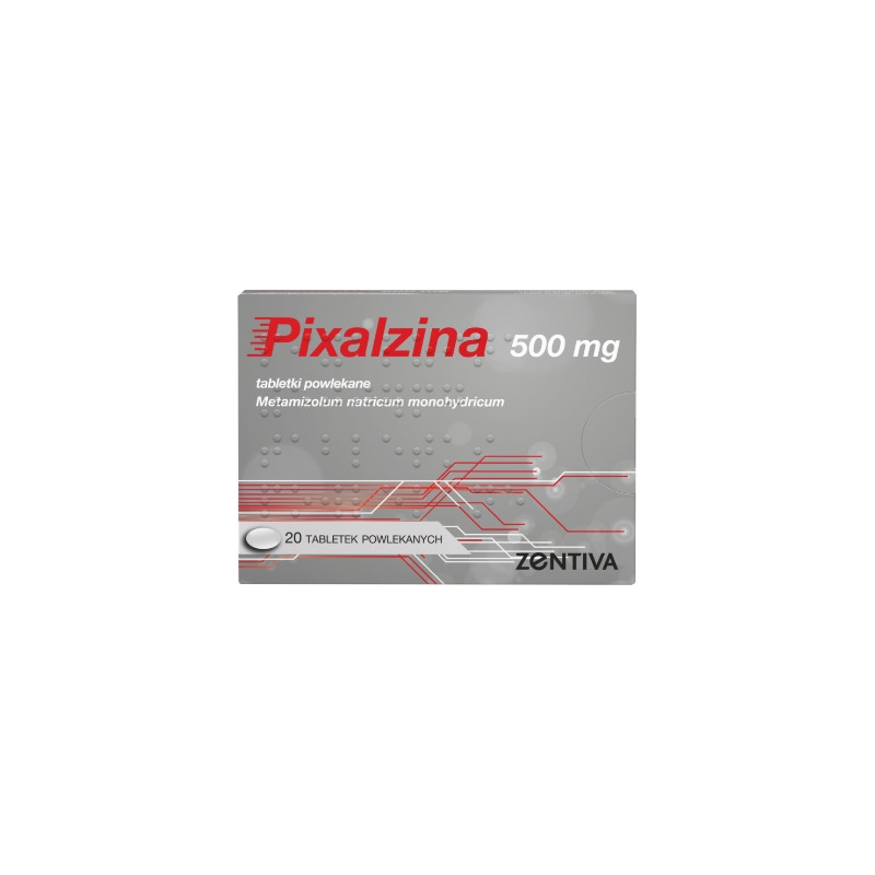 Pixalzina 500 mg, 20 tabletek