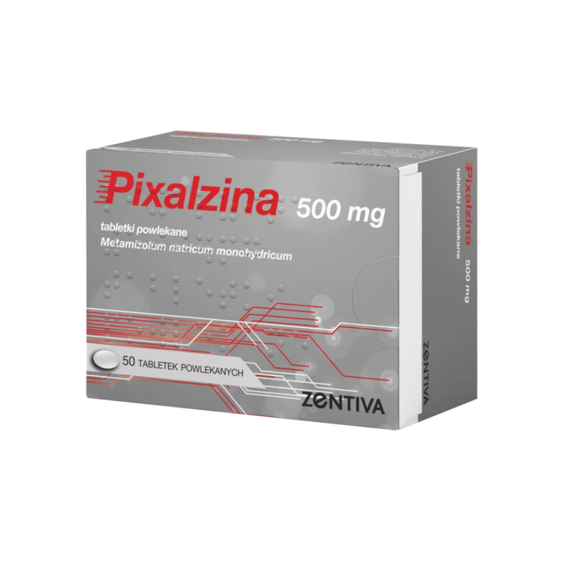 Pixalzina 500 mg, 50 tabletek