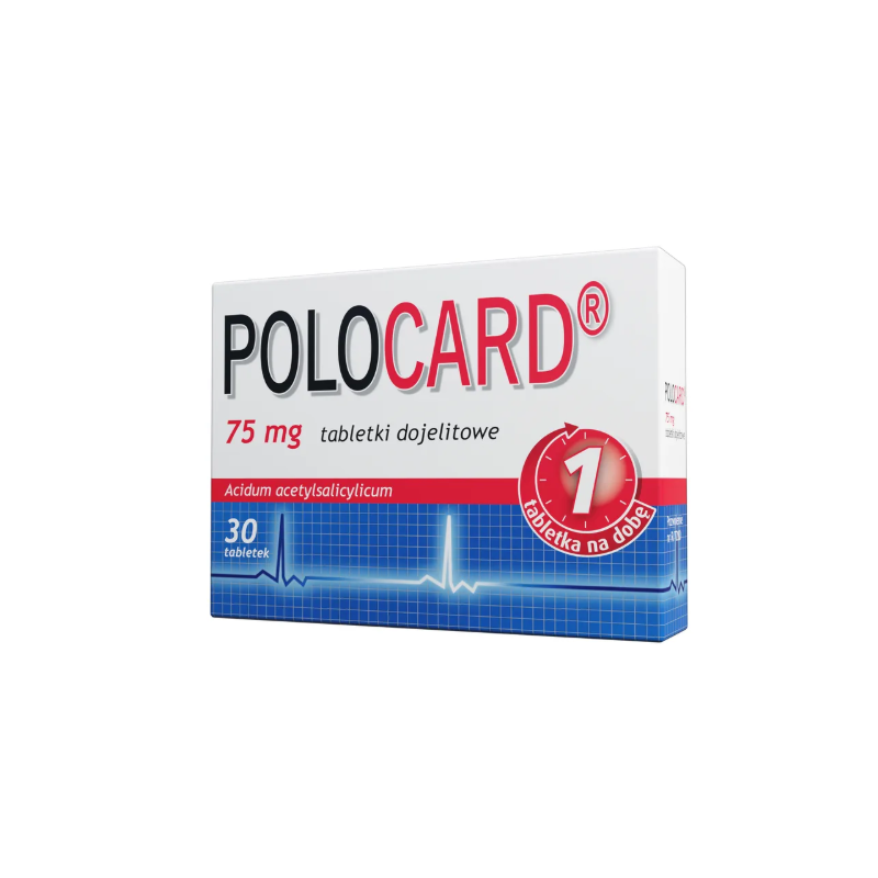 Polocard 75 mg, 30 tabletek