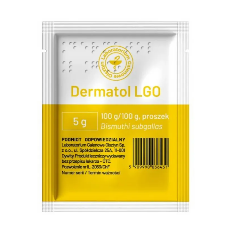 Dermatol LGO proszek 5g