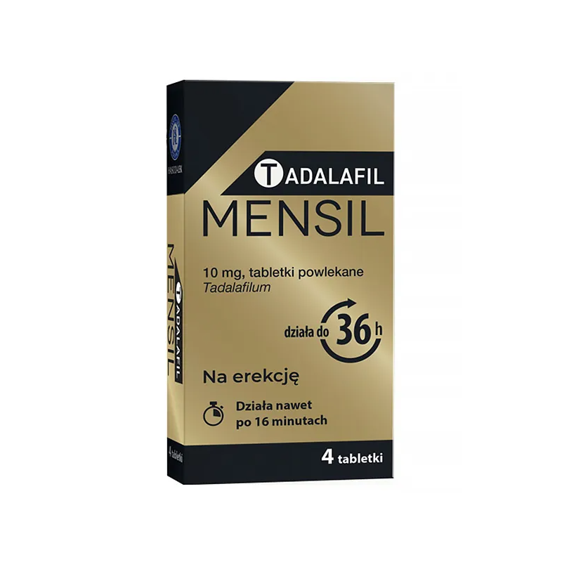 Tadalafil Mensil 10mg 4 tabletki