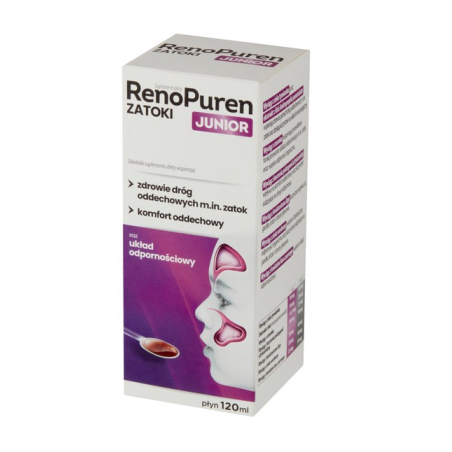 RenoPuren Zatoki Junior płyn 120 ml