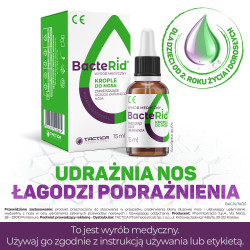 BacteRid krople udrażniające nos 15ml