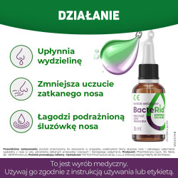 BacteRid krople udrażniające nos 15ml