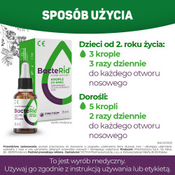 BacteRid krople udrażniające nos 15ml