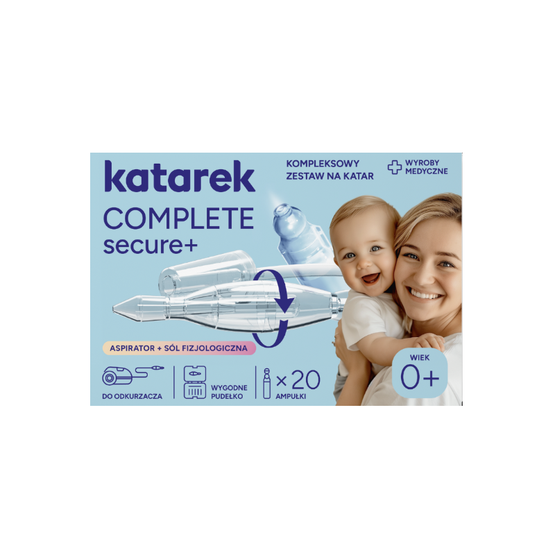 Katarek Complete Secure+ Zestaw na katar 0+