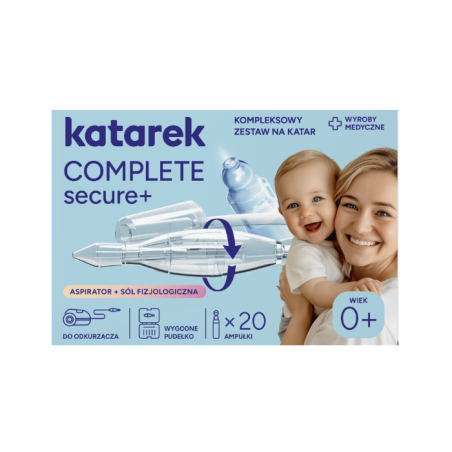 Katarek Complete Secure+ Zestaw na katar 0+