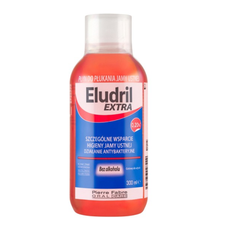 Eludril Extra płyn do płukania jamy ustnej 300ml