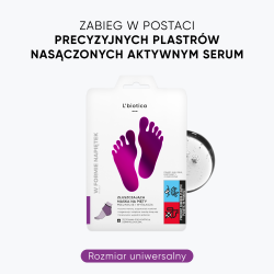 L'Biotica Maska złuszczająca na pięty 1 para